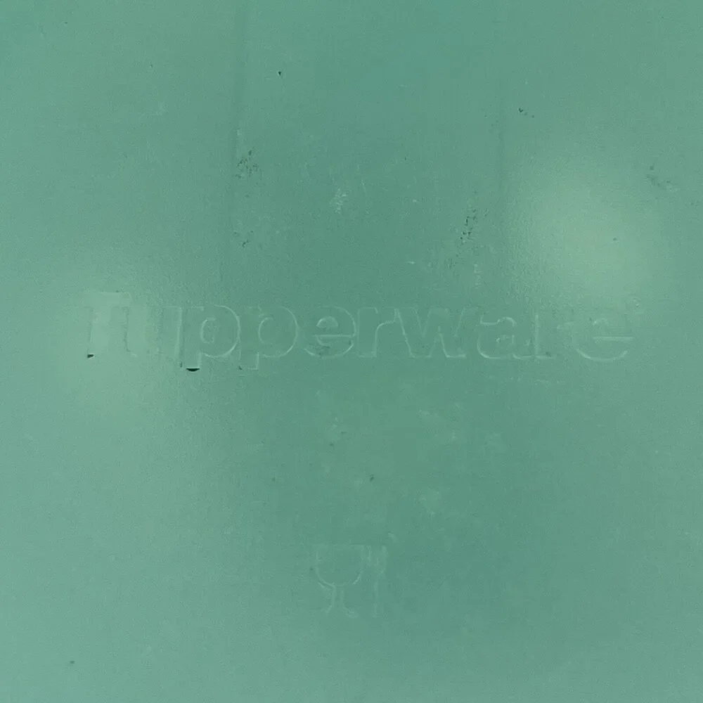 Tupperware Forget-Me-Not Turquoise Onion Tomato Keeper #4201A-3 - Picture 4 of 4